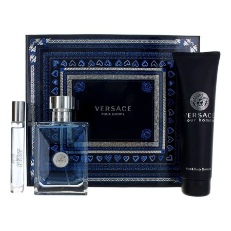 versace homme set|versace men gift set.